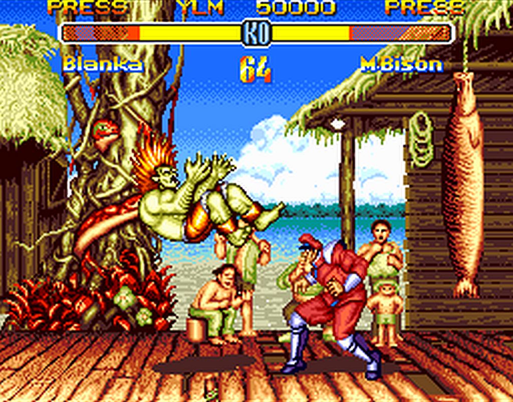 SF2 Bison Boss fight